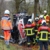 Schwerer LKW Unfall - Fahrer eingeklemmt