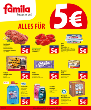 Wochenangebote bei famila