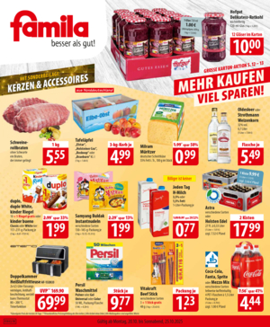 Wochenangebote bei famila