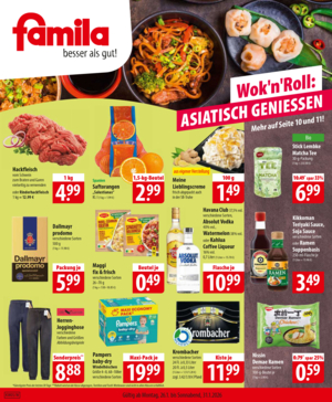 Wochenangebote bei famila