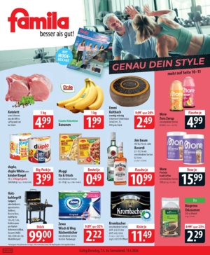 Wochenangebote bei famila