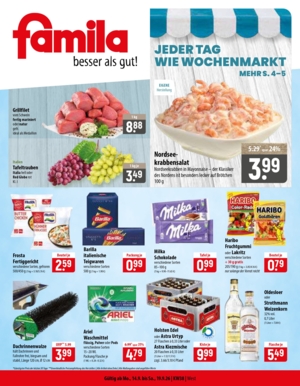 Wochenangebote bei famila