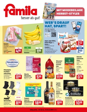 Wochenangebote bei famila
