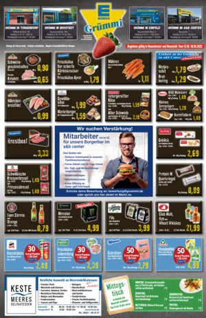 Wochenangebote bei Edeka Grümmi