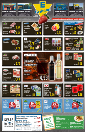 Wochenangebote bei Edeka Grümmi