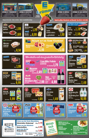 Wochenangebote bei Edeka Grümmi