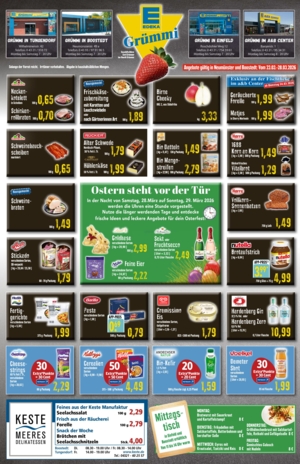 Wochenangebote bei Edeka Grümmi