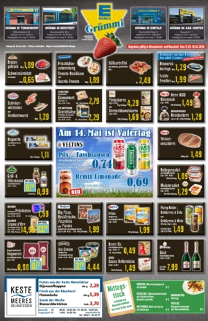 Wochenangebote bei Edeka Grümmi