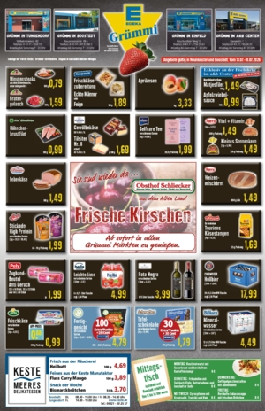 Wochenangebote bei Edeka Grümmi