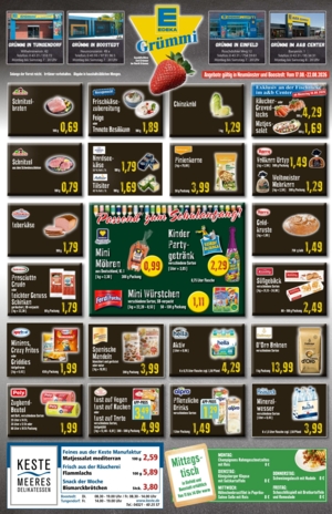 Wochenangebote bei Edeka Grümmi