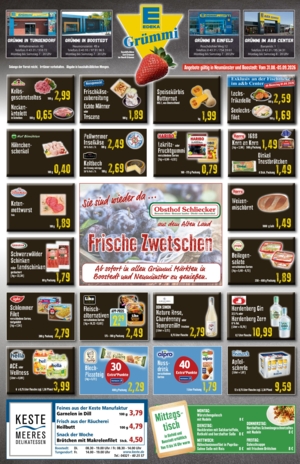 Wochenangebote bei Edeka Grümmi