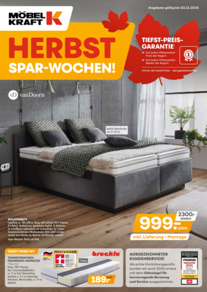 Wochenangebote bei Möbel Kraft