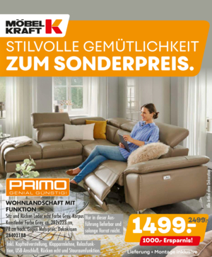 Wochenangebote bei Möbel Kraft