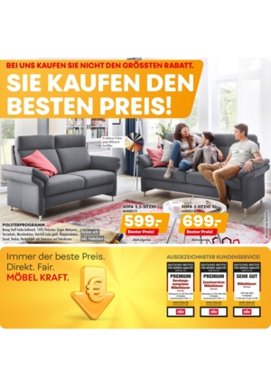 Wochenangebote bei Möbel Kraft