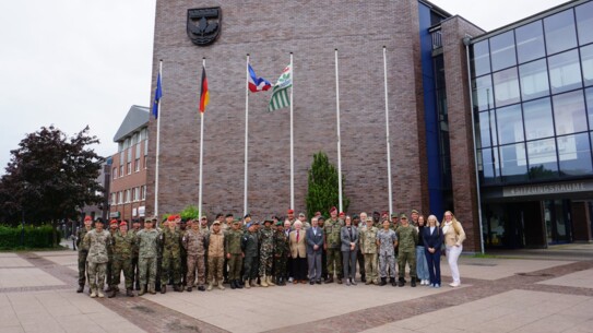 30 Nationen zu Besuch aus dem „Lehrgang Generalstabs-/Admiralstabsdienst International"