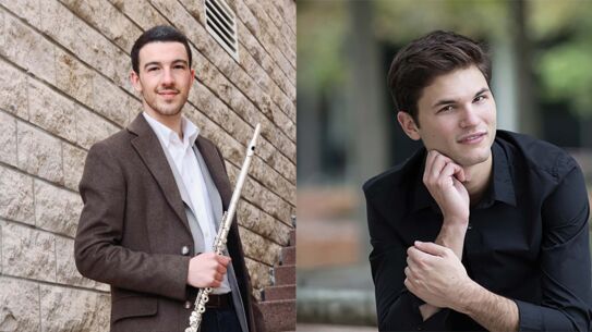 Cognito im Kulturwerk mit Xavier Santos (Flöte) und Paul Drouet (Klavier)