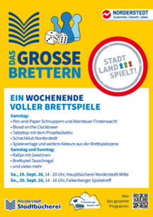 Das Große Brettern - Brettspiel-Wochenende in Norderstedt