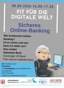 „Fit für die digitale Welt“ Sicheres Onlinebanking für Senioren