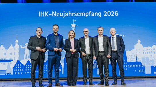 IHK-Neujahrsempfang 2026: Wirtschaft im Hansebelt fordert Mut, Zuversicht und Tatkraft