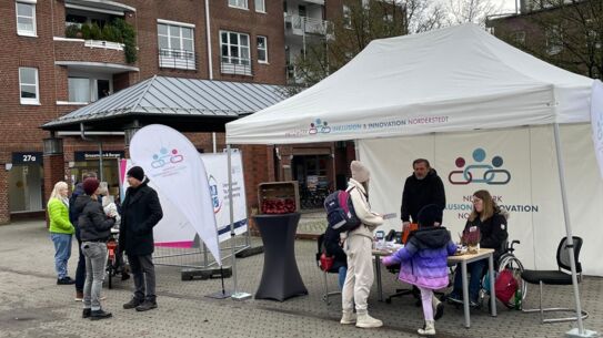 Inklusionsagentur Norderstedt geht auf die Straße