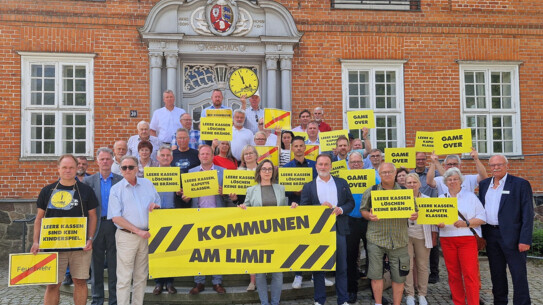 Kreis und Kommunen fordern Bund und  Länder eindringlich zum Handeln auf