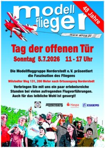 Modellfluggruppe Norderstedt lädt zum Tag der offenen Tür