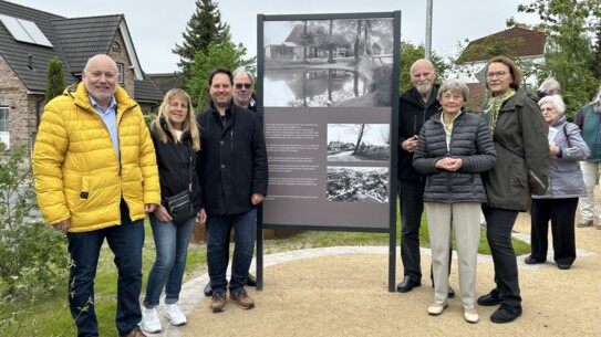 Quickborn eröffnet historischen Börnplatz: Geschichte wird mitten in der Stadt wieder erlebbar