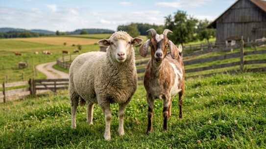Schafe und Ziegen fachgerecht halten