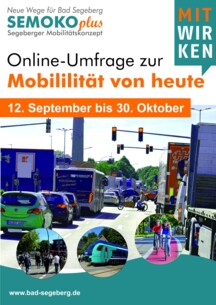 „SEMOKOplus“: Jetzt mitmachen und Bad Segebergs Mobilität mitgestalten