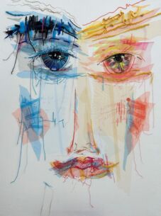 Textilkunst: Blick ins Leben – Menschen wie du und ich