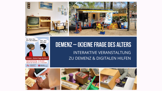 Veranstaltungstour - „Demenz – (k)eine Frage des Alters“