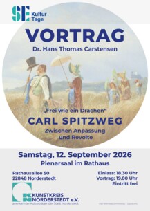 Vortrag über Carl Spitzweg im Rathaus Norderstedt