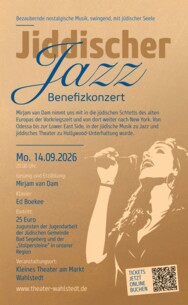 Zeitzeugin Rozette Kats und jiddischer Jazz im Kleinen Theater am Markt