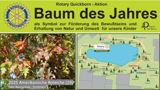 Baumpflanzaktion am Freizeitsee in Quickborn