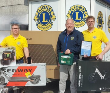 Lions Club Segeberg - Tombola 2026 im Zeichen der Zeit