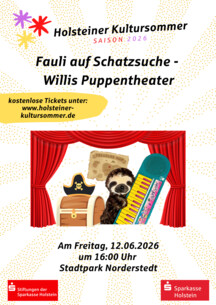Holsteiner Kultursommer gastiert am 12. Juni im Stadtpark Norderstedt
