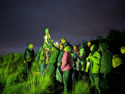 Nachtfalterfangaktion im Himmelmoor