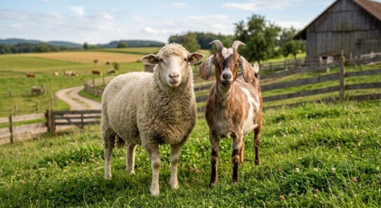 Schafe und Ziegen fachgerecht halten