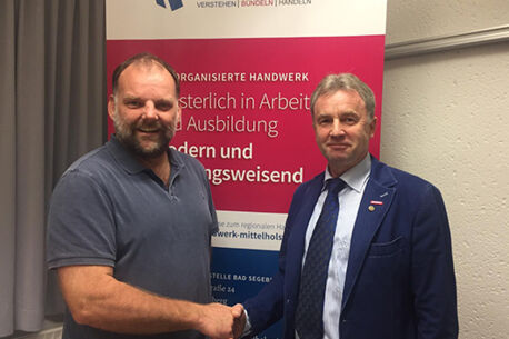 Lars Krückmann jetzt im Vorstand der Kreishandwerkerschaft