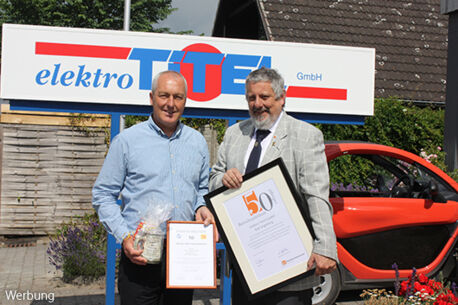 50 Jahre Innungsfachbetrieb Elektro Titel GmbH