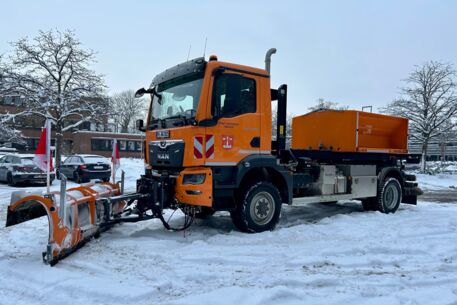 Quickborn sichert Streusalz-Versorgung trotz landesweiter Knappheit