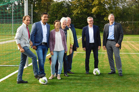 Sportanlage Marschweg: Einweihung nach Umbau