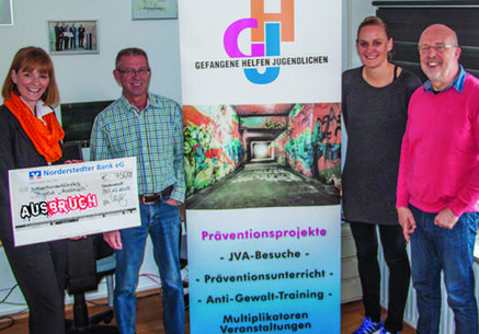  Norderstedter Bank eG unterstützt das Projekt „Ausbruch“