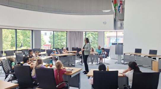 Hortkinder der Schulstraße erkundeten das Rathaus