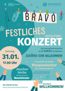 Festliches Gratulationskonzert in der Anscharkirche