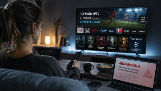 Illegales Streaming und IPTV: Warum auch Nutzer rechtliche Risiken eingehen