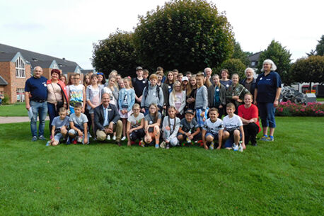 Begrüßung der deutsch-polnischen Jugendbegegnung