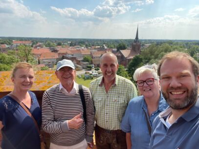 Besuch in der Partnerstadt Putlitz  mit Verleihung des Putlitzer Preises