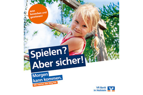 VR Bank in Holstein saniert wieder Spielplätze