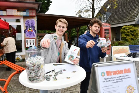 Deine Stadt. Deine Ideen. Deine Stimme! Quickborn wählt einen neuen Kinder- und Jugendbeirat